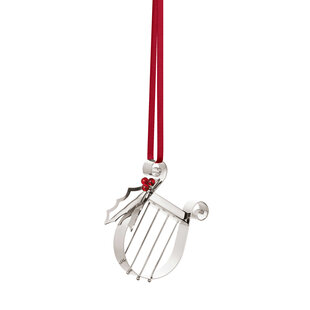 Georg Jensen kersthanger 2026 harp zilver