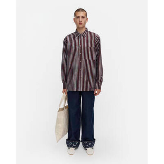Marimekko marimekko jokapoika shirt 2026 mt. m brown- blue