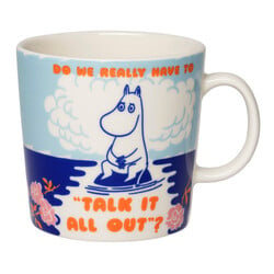 arabia moomin mug  talk it all out? 0.4 dl
