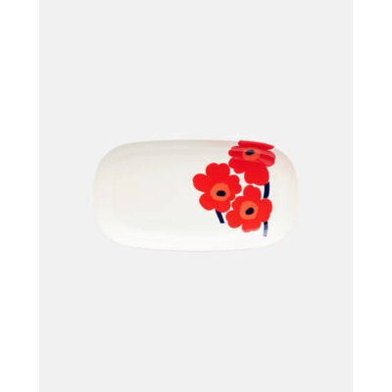 Marimekko marimekko serving plate unikko 32x 17 cm