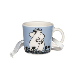 arabia moomin mini mug love blue box