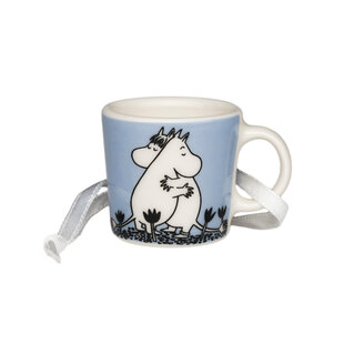 arabia moomin mini mug love blue box