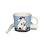 Moomin arabia moomin mini mug love blue box