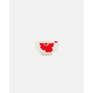 Marimekko Oiva / Unikko Bowl Rood 3 dl