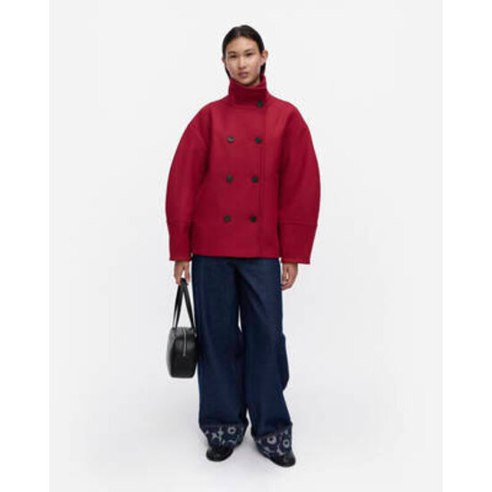 Marimekko marimekko tyyski coat wool mt. M