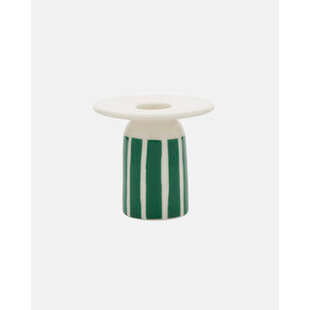 Marimekko Piccolo Candle holder wit-groen