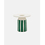 Marimekko Marimekko Piccolo Candle holder wit-groen