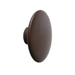 muuto dots wood brown red 9 cm