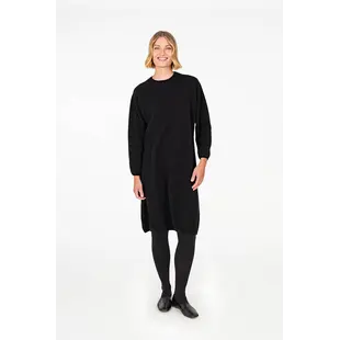 falla notko knitted dress black, size S
