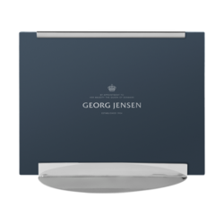 georg jensen sky picture frame stainless steel mirror 25x20 cm