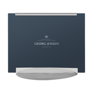 georg jensen sky picture frame stainless steel mirror 25x20 cm