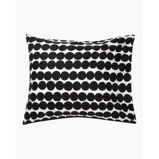 marimekko räsymatto pillow cover 50x70/75 cm black-white