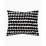 Marimekko marimekko räsymatto pillow cover 50x70/75 cm black-white