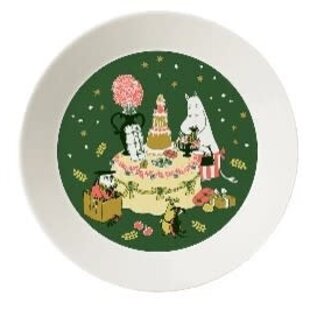 arabia moomin plate gift of love 19 cm
