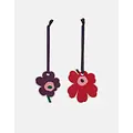Marimekko marimekko flat holiday ornament 2 pcs