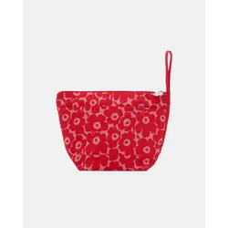 marimekko mini unikko taajuus cosmetic bag 32x25x15 cm, red