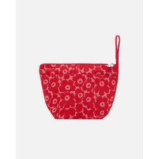 marimekko mini unikko taajuus cosmetic bag 32x25x15 cm, red