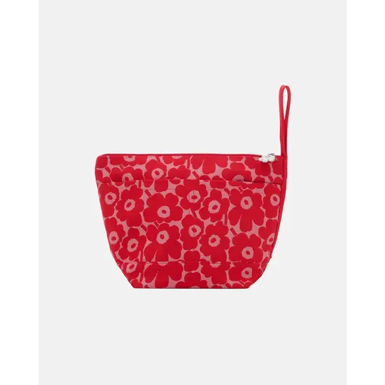 Marimekko marimekko mini unikko taajuus cosmetic bag 32x25x15 cm, red
