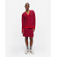 Marimekko marimekko koillis pallo skirt wool red with blue dots mt. L