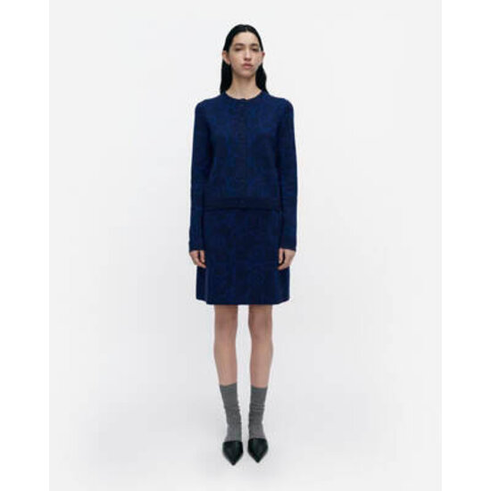 Marimekko marimekko piirto unikko cardigan wool mt.M