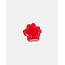 Marimekko marimekko unikko shape glass plate 13 cm red
