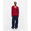 Marimekko marimekko sif pallo cardigan wool red with blue dots mt.M
