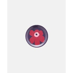marimekko unikko coaster aubergine-red 11 cm