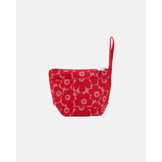 Marimekko marimekko unikko toisto cometic bag red