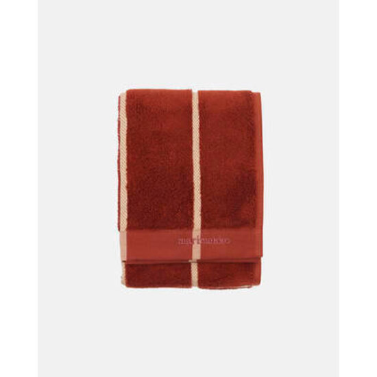 Marimekko marimekko tiliskivi hand towel  red- brown 50x70cm.