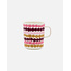 Marimekko marimekko sirtlapuutarha mug 2.5 dl pink -  burgundy