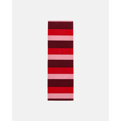 marimekko hennika table runner 47x145 cm. red-burgundy-pink