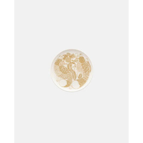 Marimekko marimekko pirto ketunmarja plate 13.5 cm goud-beige