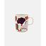 Marimekko marimekko kukasta kukkaan mug 2.5dl dark
