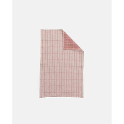 marimekko tiiliskivi tea towel 47x70 cm brown 100% linen
