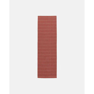 marimekko tiiliskivi table runner 42x140 cm brown