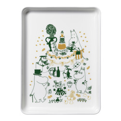 arabia moomin platter 24x32 cm. gift of love