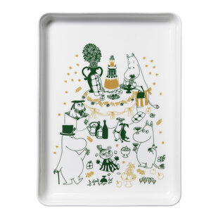 arabia moomin platter 24x32 cm. gift of love