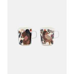 marimekko kurre and ketunmarja mug 2.5 dl 2 pcs