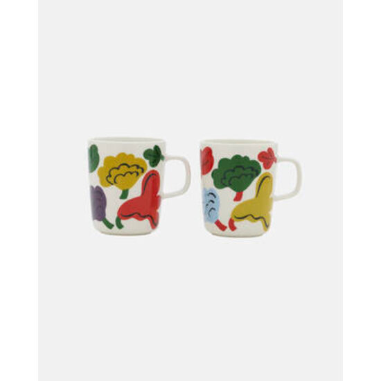 Marimekko marimekko kukaste kukkaan mug 2.5dl 2 pcs anniversary