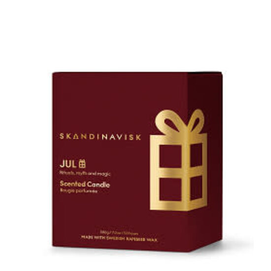Skandinavisk skandinavisk jul gold symbol  scented candle 200 g