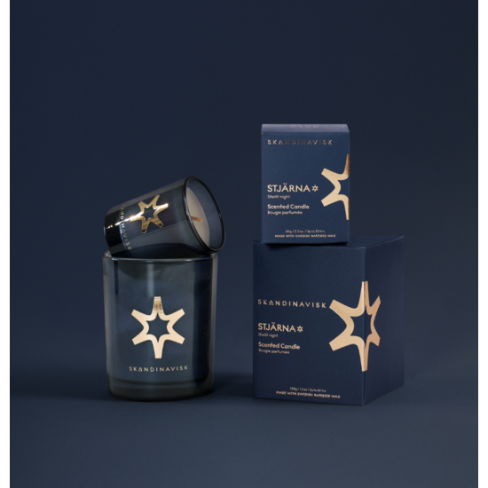 Skandinavisk skandinavisk stjärna seasonal  65 g scented candle