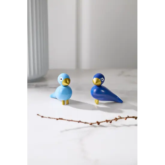 Kay Bojesen kay bojesen winter birds blue/light blue 2 pc