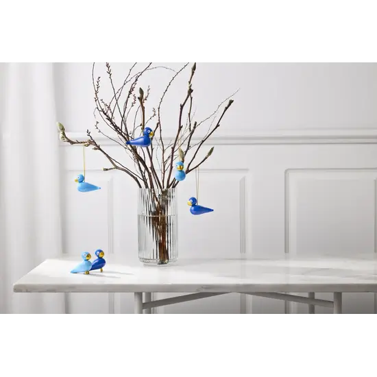 Kay Bojesen kay bojesen winter birds blue/light blue 2 pc