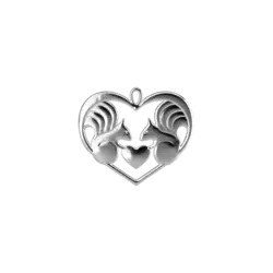 rosendahl kersthanger Nuts about you silver plated
