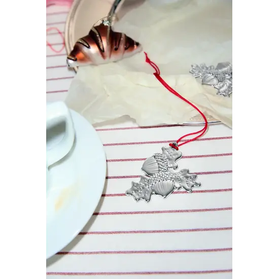 Rosendahl rosendahl kersthanger betoverende eikel silver plated