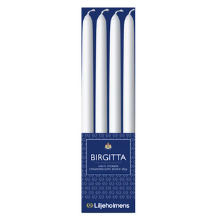 asp-Holmblad candle Birgitta white 215 mm 4 pcs