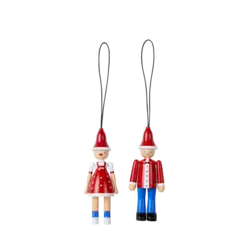 Kay Bojesen christmas Ole and christmas Lise hangers