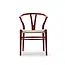 carl hansen CH24  soft beech -papercord  falu red