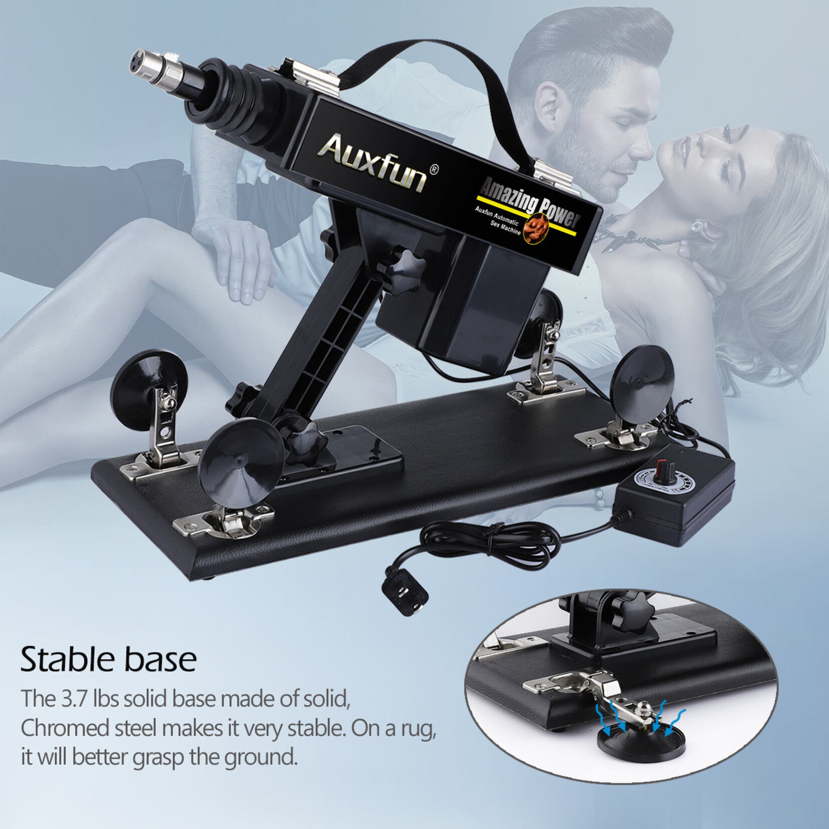 Auxfun® Sex machine Auxfun Basic With dildo