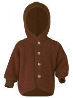 Hooded jacket Cinnamon Melange Engel Natur